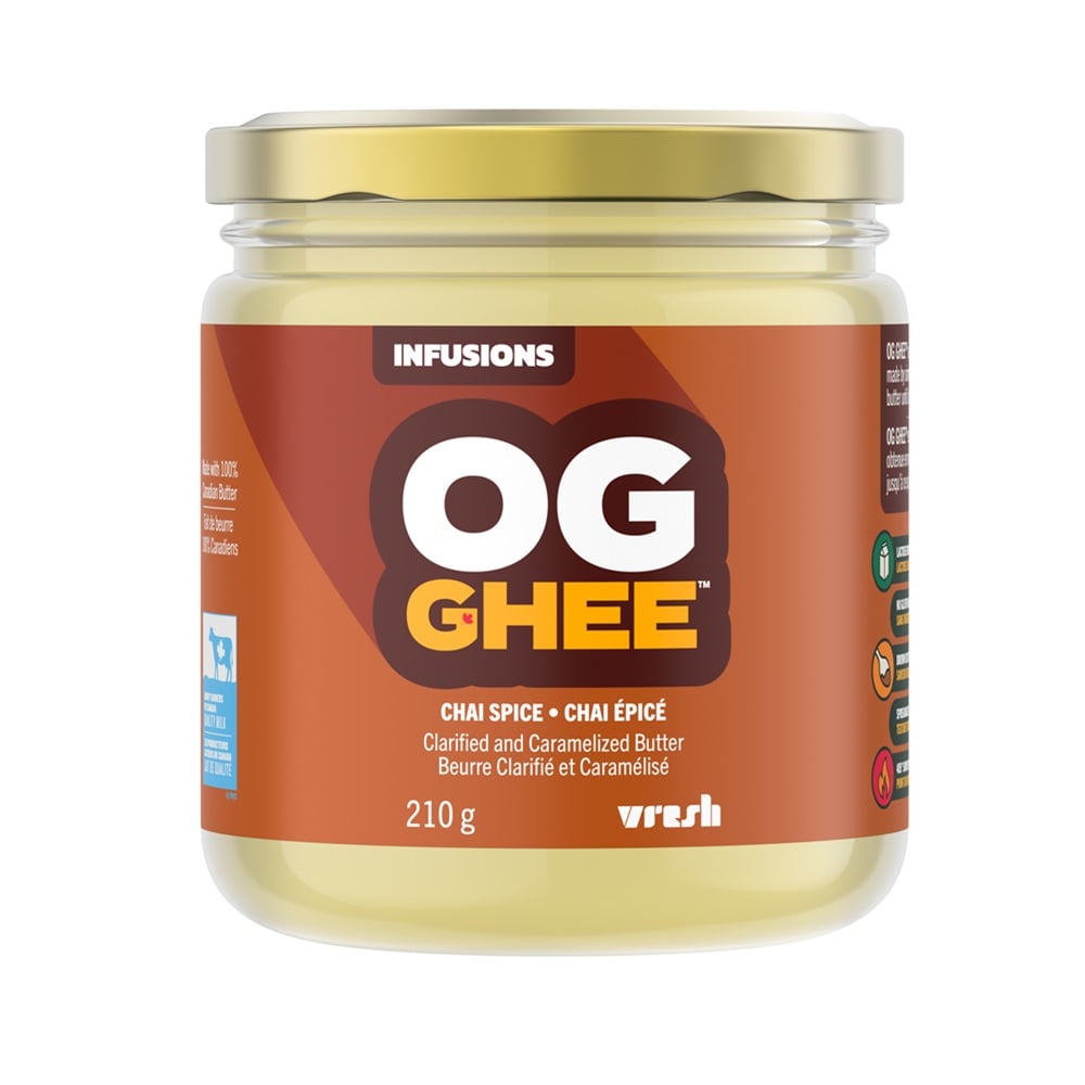 OG Ghee Chai Spice Clarified And Caramelized Butter 210g