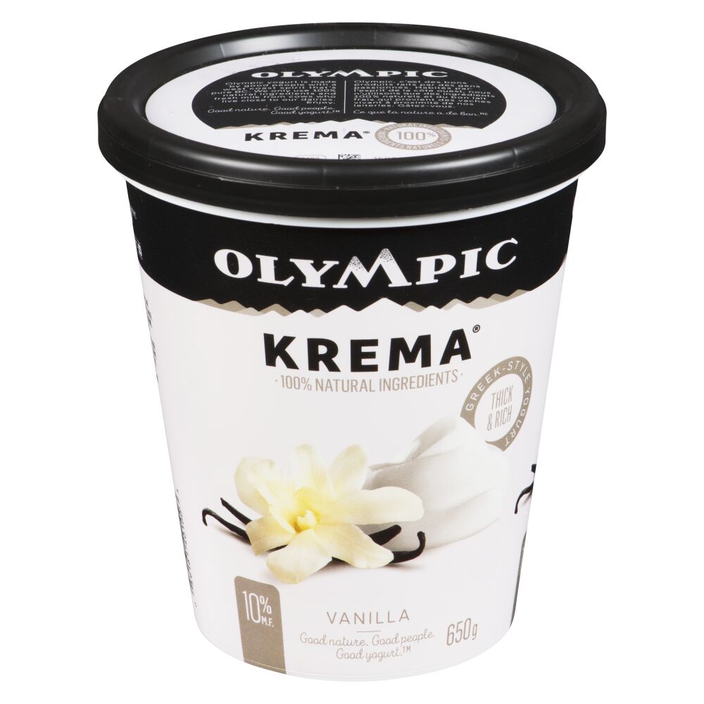 Olympic Krema Vanilla Balkan Style Yogurt 9% M.F. 650g