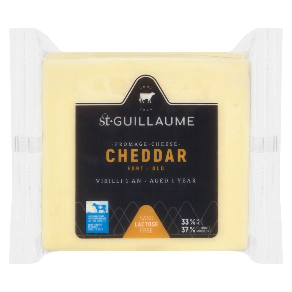 St-Guillaume Old Cheddar Aged 1 Year 200g