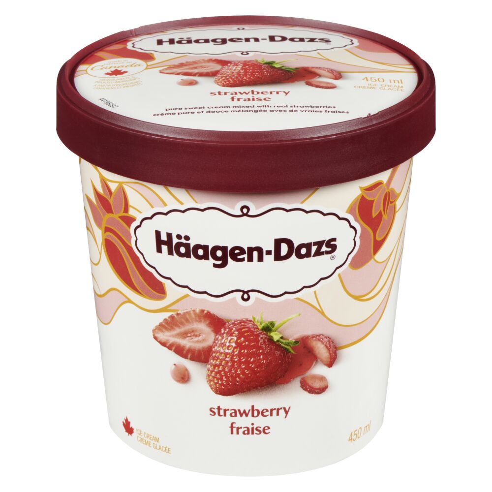 Häagen-Dazs Strawberry Ice Cream 450ml