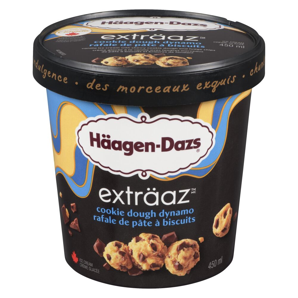 Häagen-Dazs Cookie Dough Dynamo Ice Cream 450ml