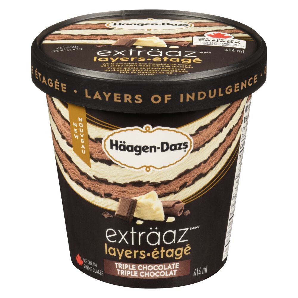 Häagen-Dazs Triple Chocolate Ice Cream 414ml