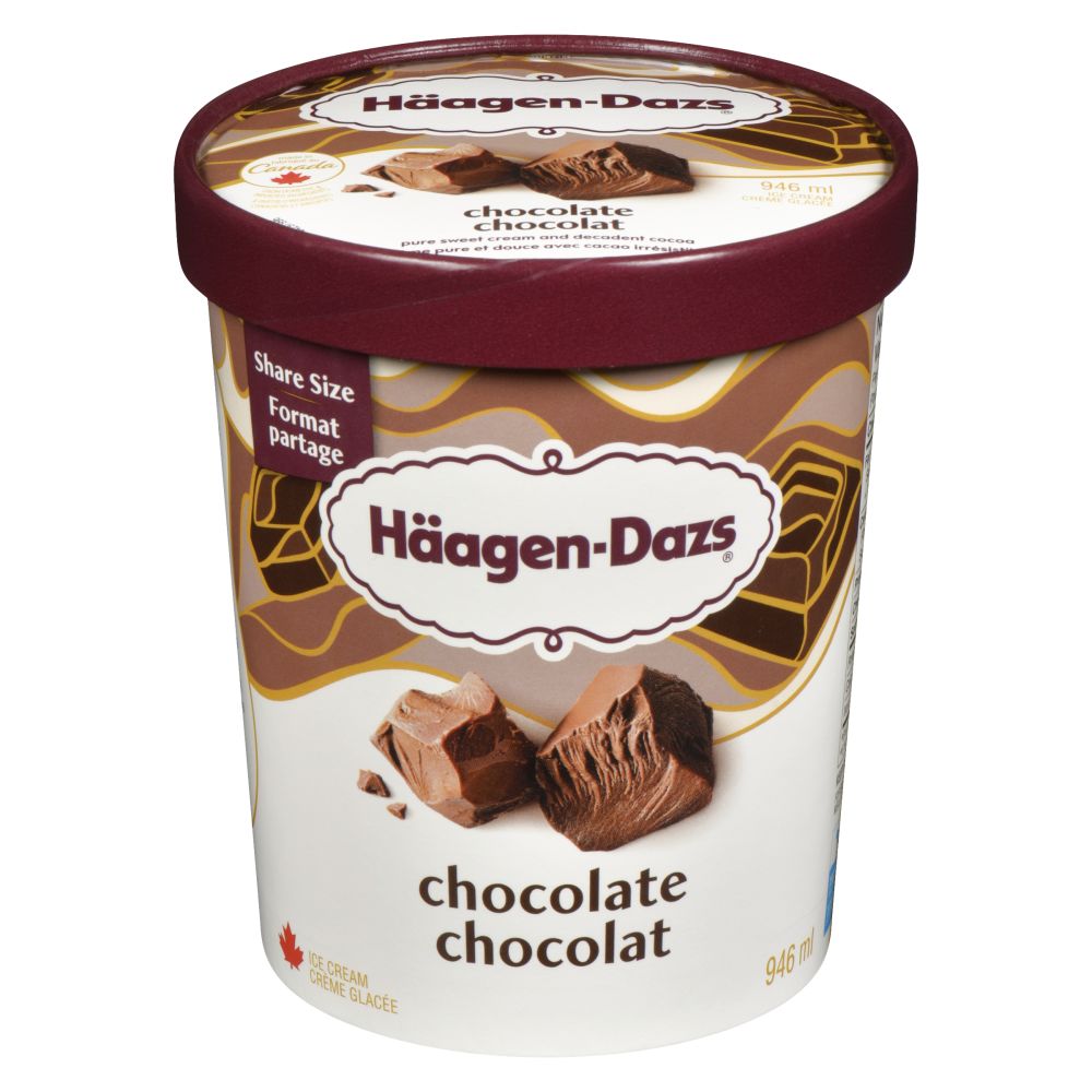 Häagen-Dazs Chocolate Ice Cream 946ml