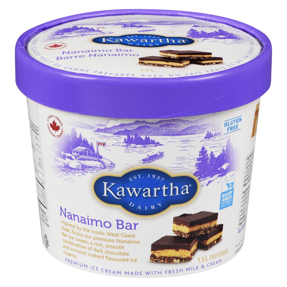 Kawartha Nanaimo Bar Ice Cream 1.5L