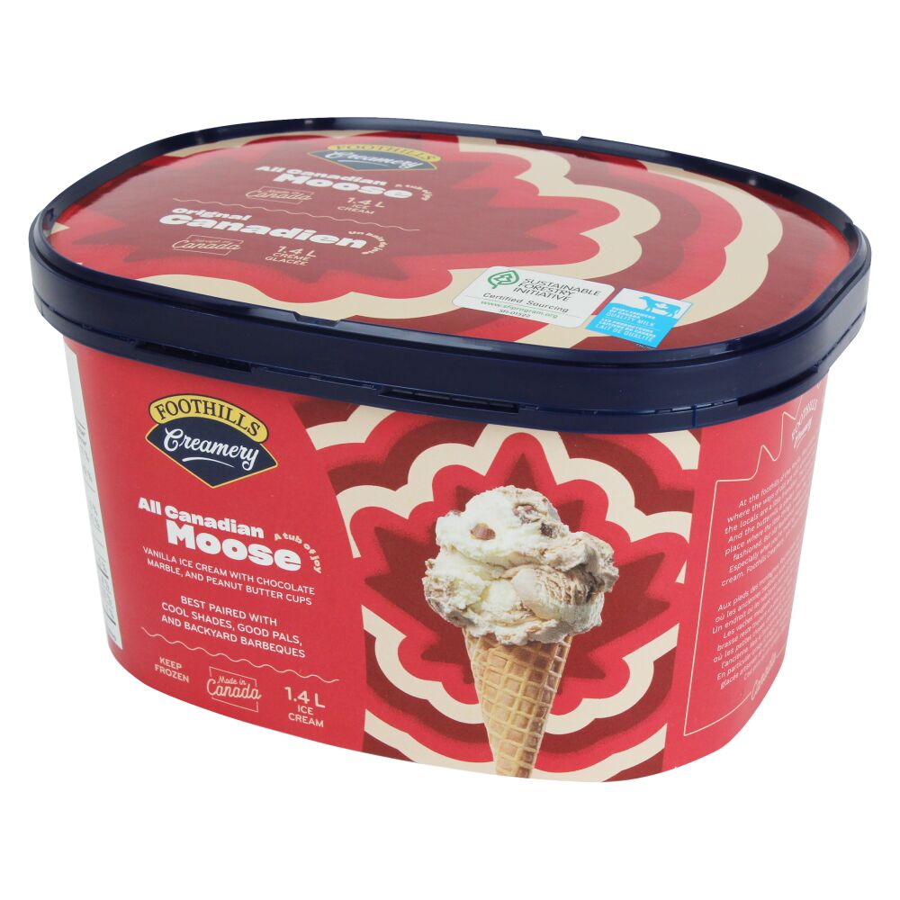 Foothills Creamery All Canadian Moose Ice Cream 1.4L