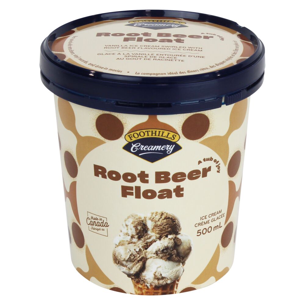 Foothills Creamery Root Beer Float Ice Cream 500ml