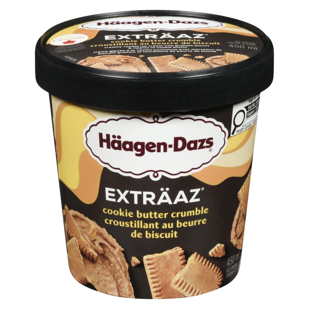 Häagen-Dazs Cookie Butter Crumble Ice Cream 450ml