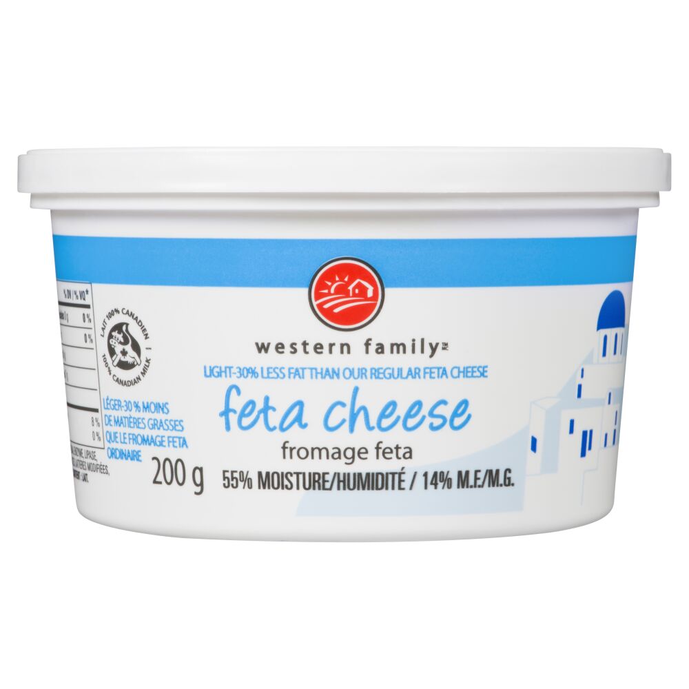 Western Family Light Feta 200g