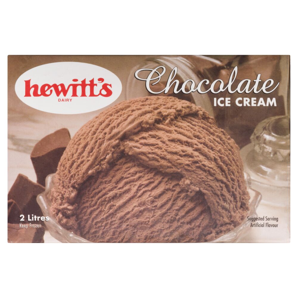 Hewitt's Dairy Chocolate Ice Cream 2L