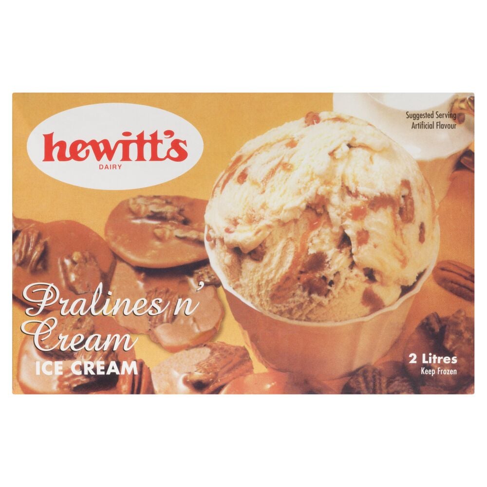 Hewitt's Dairy Pralines N' Cream Ice Cream 2L