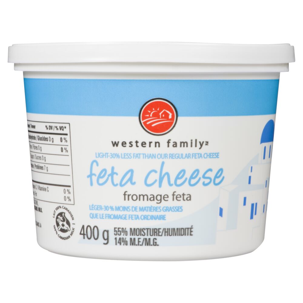 Western Family Light Feta 400g