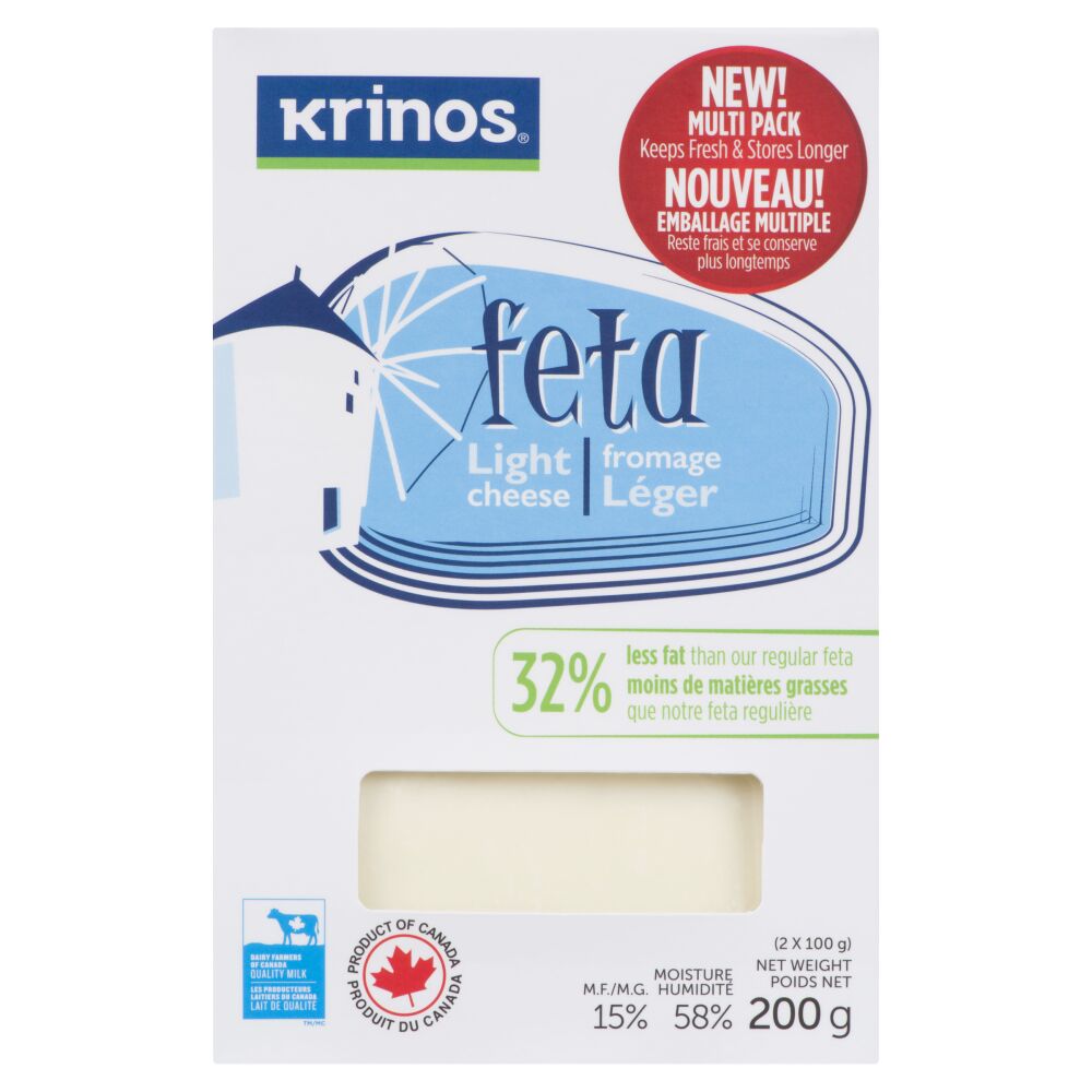 Krinos Light Feta 2x100g