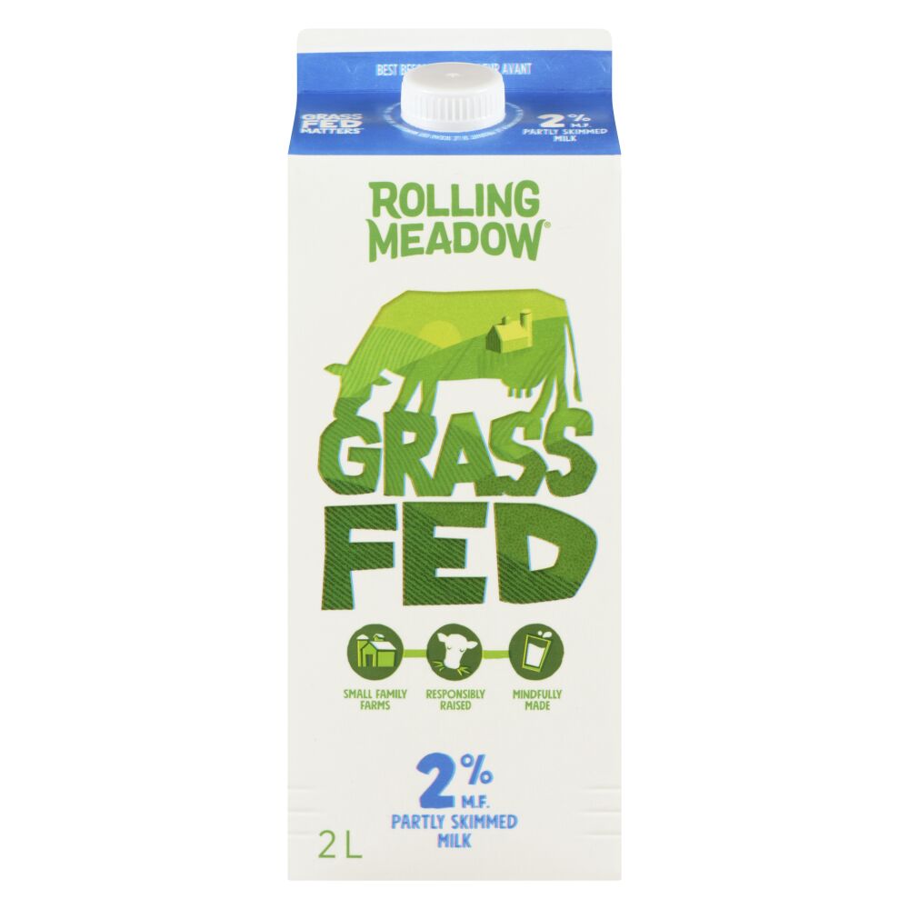 Rolling Meadow Grass-Fed Partly Skimmed Milk 2% M.F. 2L