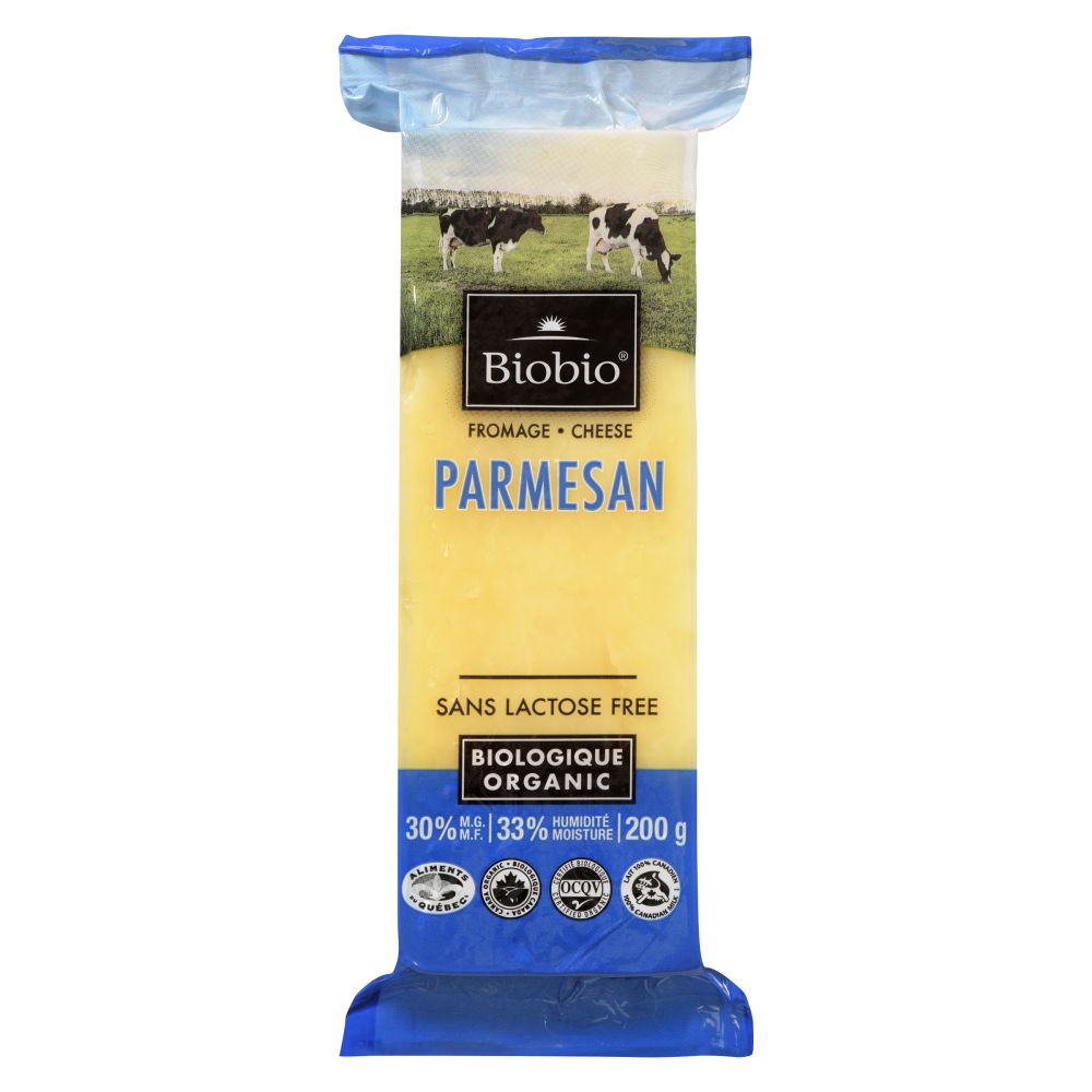 Biobio Organic Lactose Free Parmesan 200g