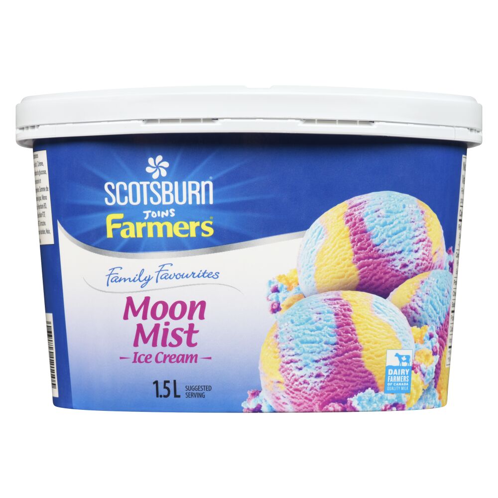 Scotsburn Joins Farmers Moon Mist Ice Cream 1.5L