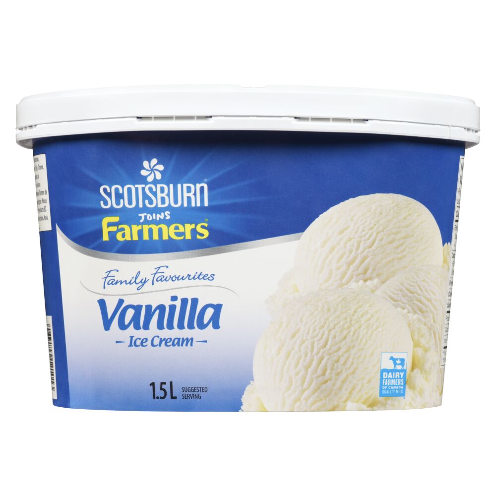 Scotsburn Joins Farmers Vanilla Ice Cream 1.5L