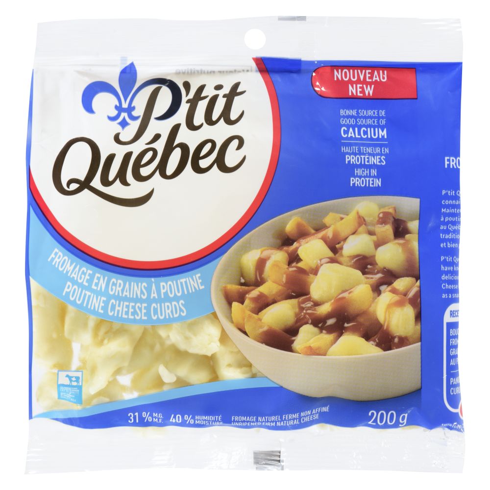 P'tit Québec Poutine Curds 200g