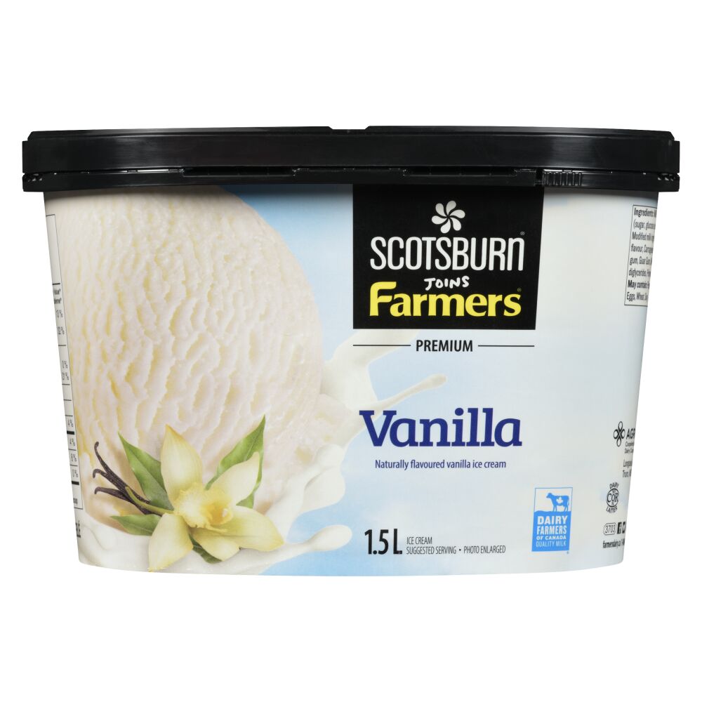 Scotsburn Joins Farmers Vanilla Premium Ice Cream 1.5L