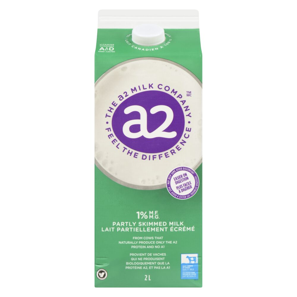 The A2 Milk Company Partly Skimmed A2 Milk 1% M.F. 2L