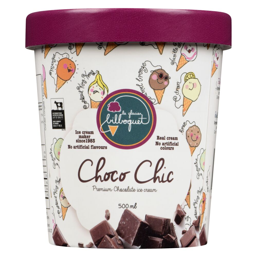 Le glacier bilboquet Choco-Chic Ice Cream 500ml