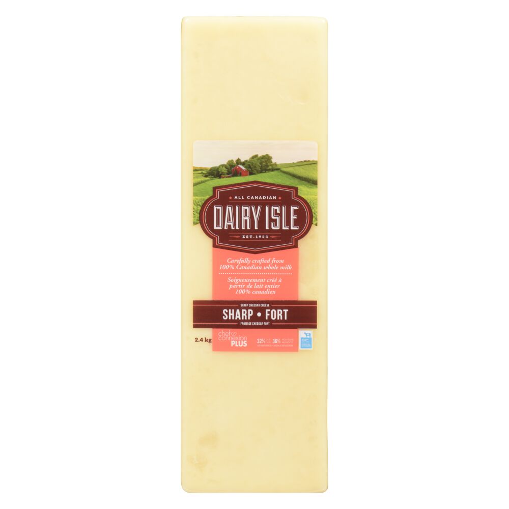 Dairy Isle Sharp White Cheddar 2.4kg