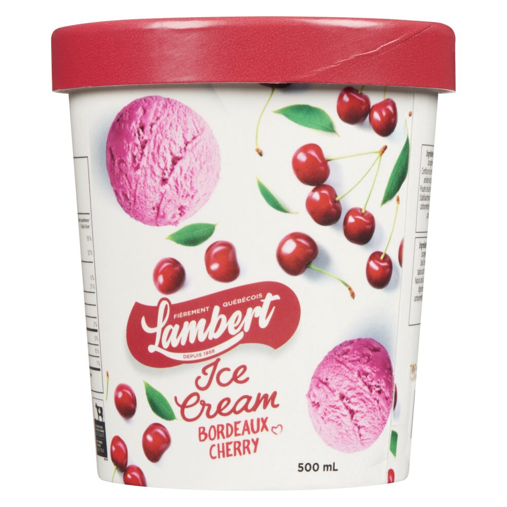 Lambert Bordeaux Cherry Ice Cream 500ml