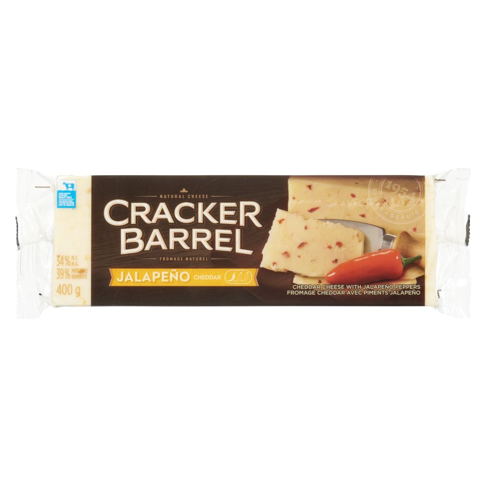 Cracker Barrel Jalapeno Cheddar 400g