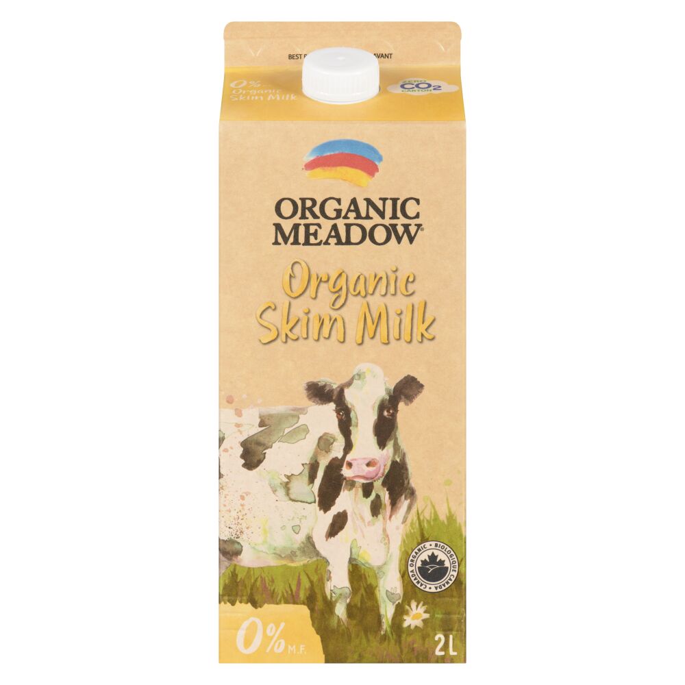 Organic Meadow Organic Skim Milk 0% M.F. 2L