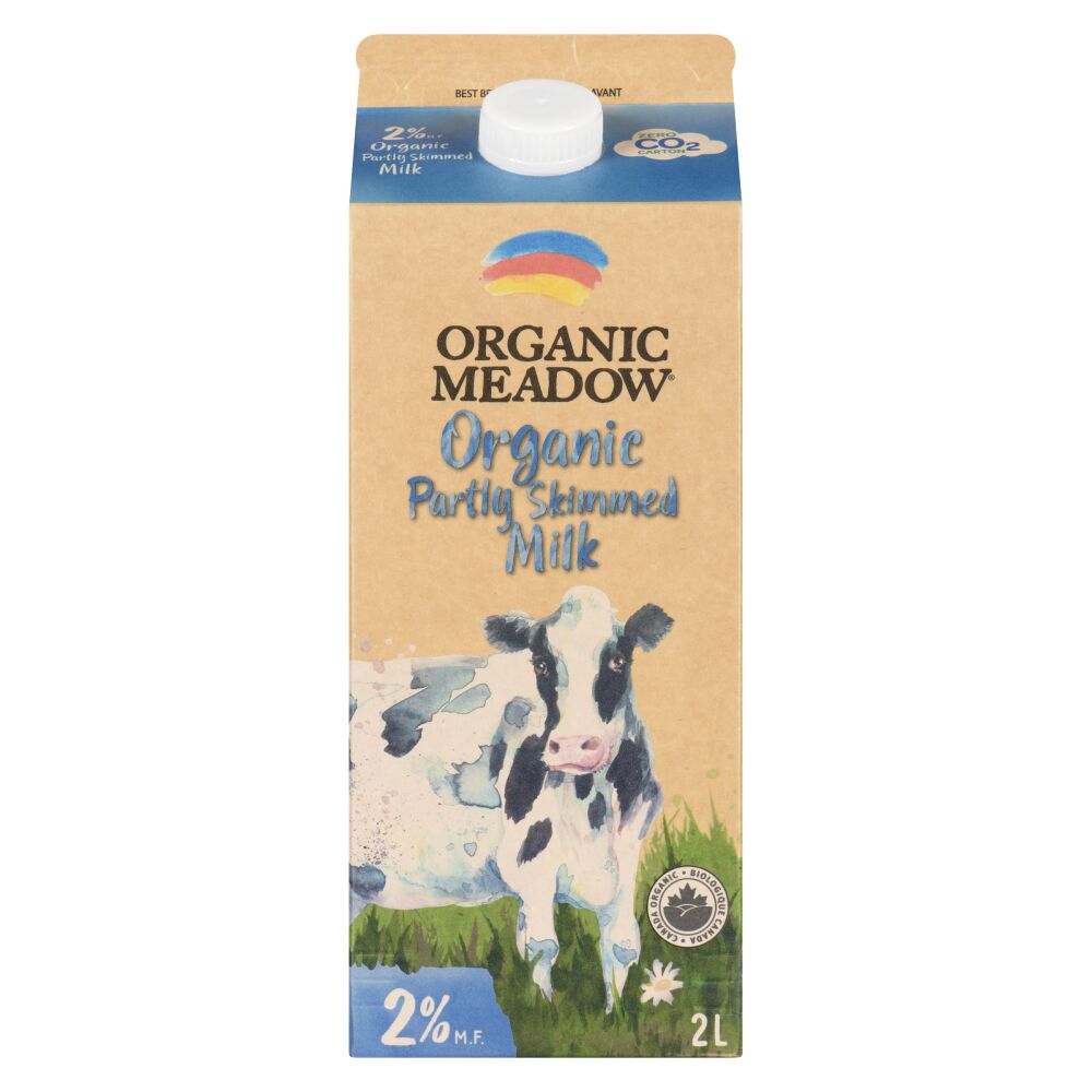 Organic Meadow Organic Partly Skimmed Milk 2% M.F. 2L