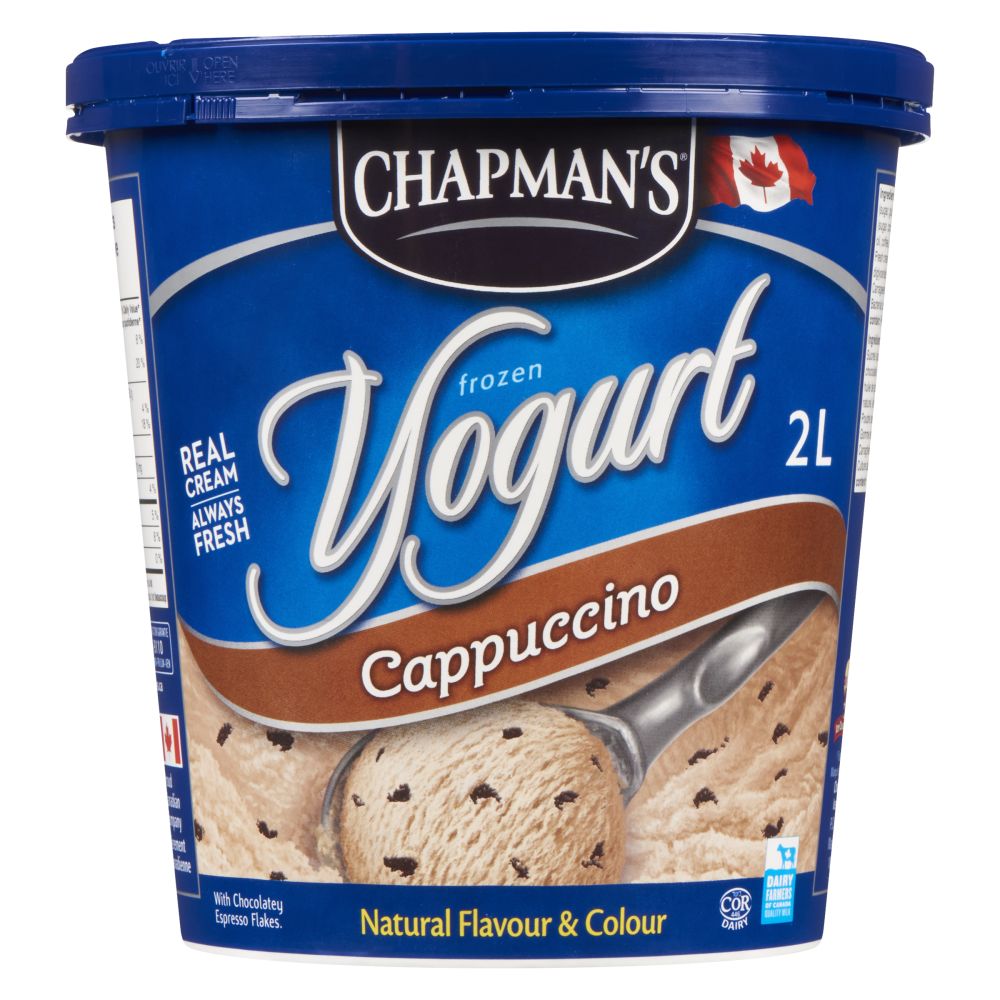 Chapman's Cappuccino Frozen Yogurt 2L