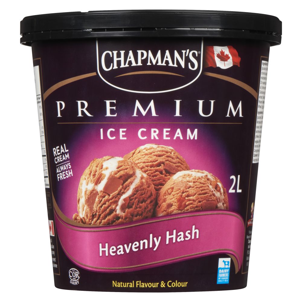 Chapman's Heavenly Hash Premium Ice Cream 2L
