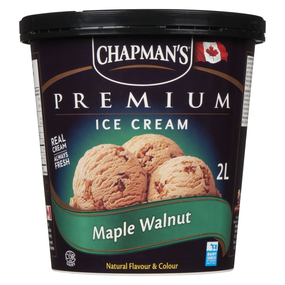 Chapman's Maple Walnut Premium Ice Cream 2L