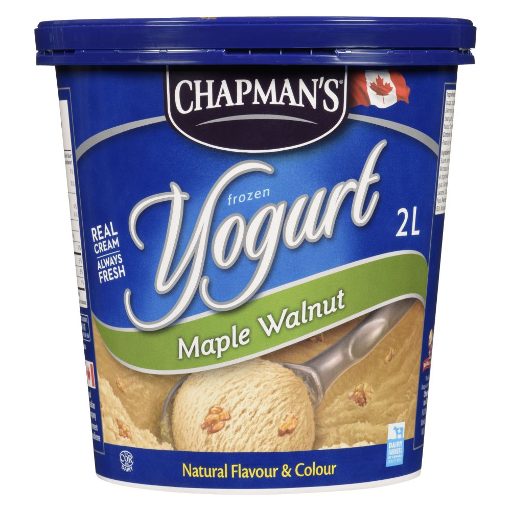 Chapman's Maple Walnut Frozen Yogurt 2L