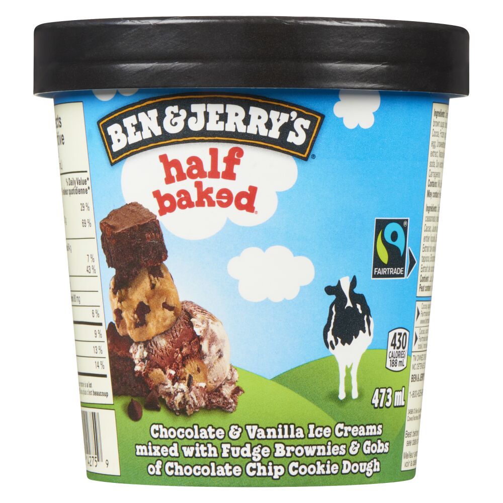 Ben & Jerry's Half Baked Ice Cream 473ml