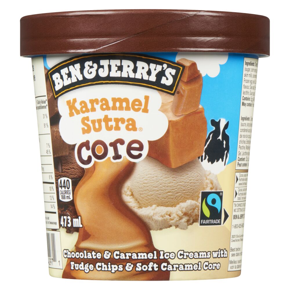 Ben & Jerry's Karamel Sutra Core Ice Cream 473ml