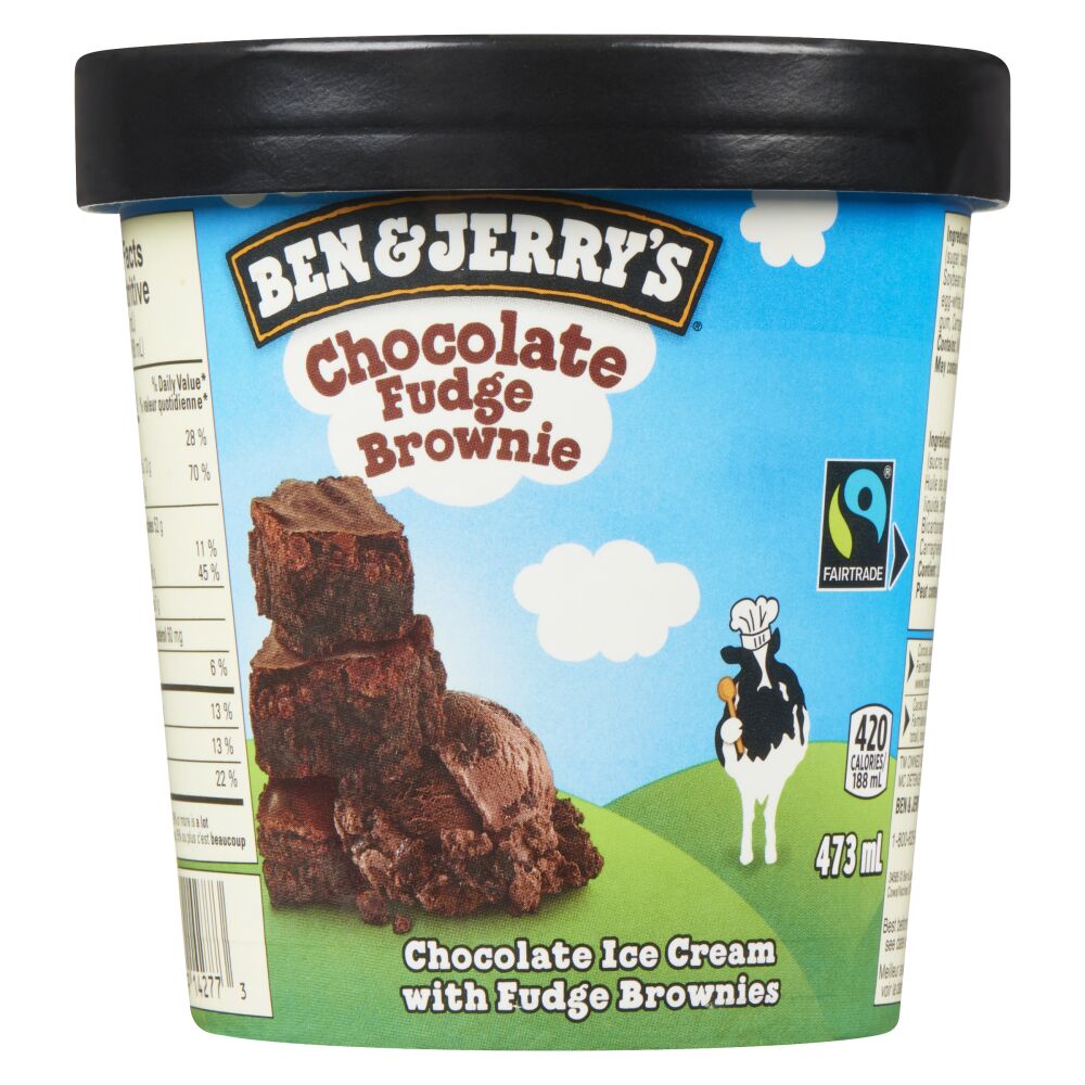 Ben & Jerry's Chocolate Fudge Brownie Ice Cream 473ml