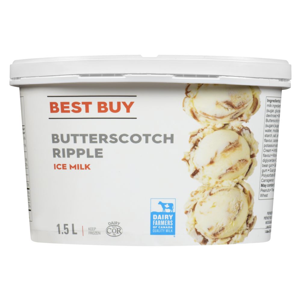 Best Buy Butterscotch Ripple Ice Milk 1.5L