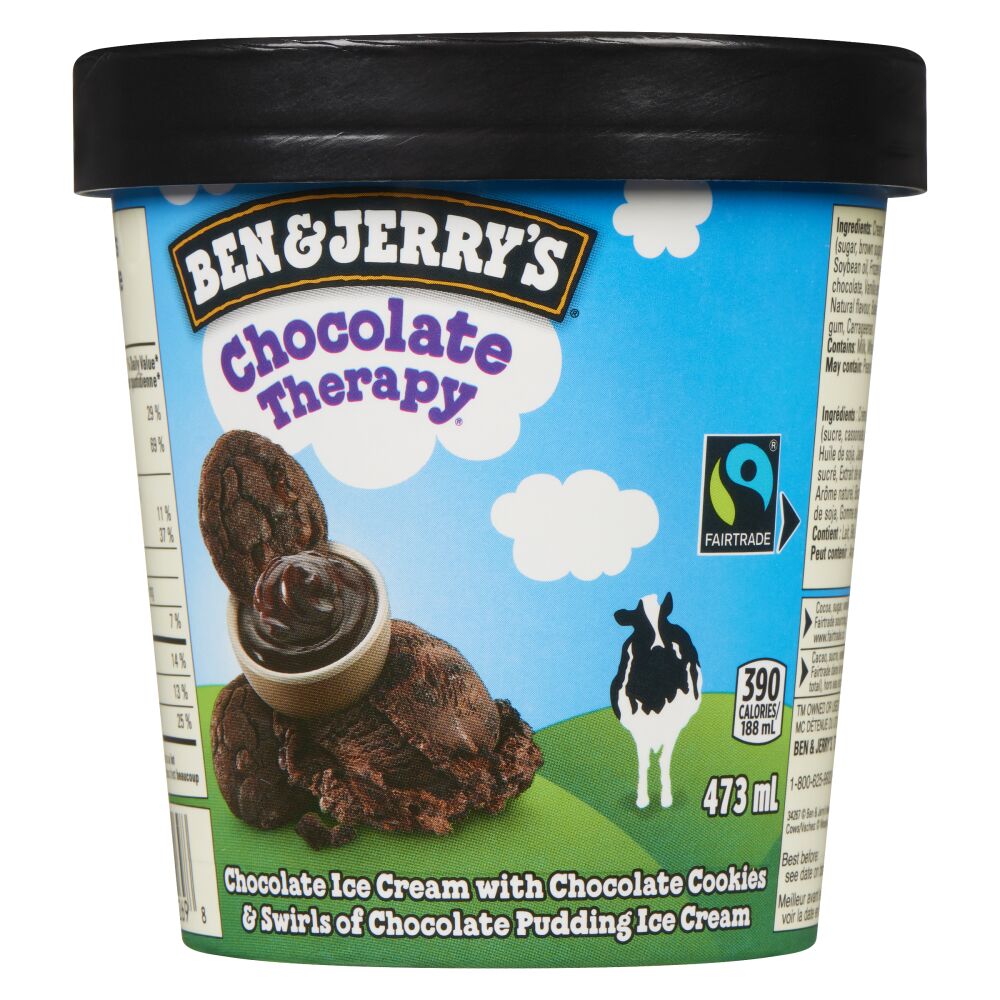 Ben & Jerry's Chocolate Therapy Ice Cream 473ml