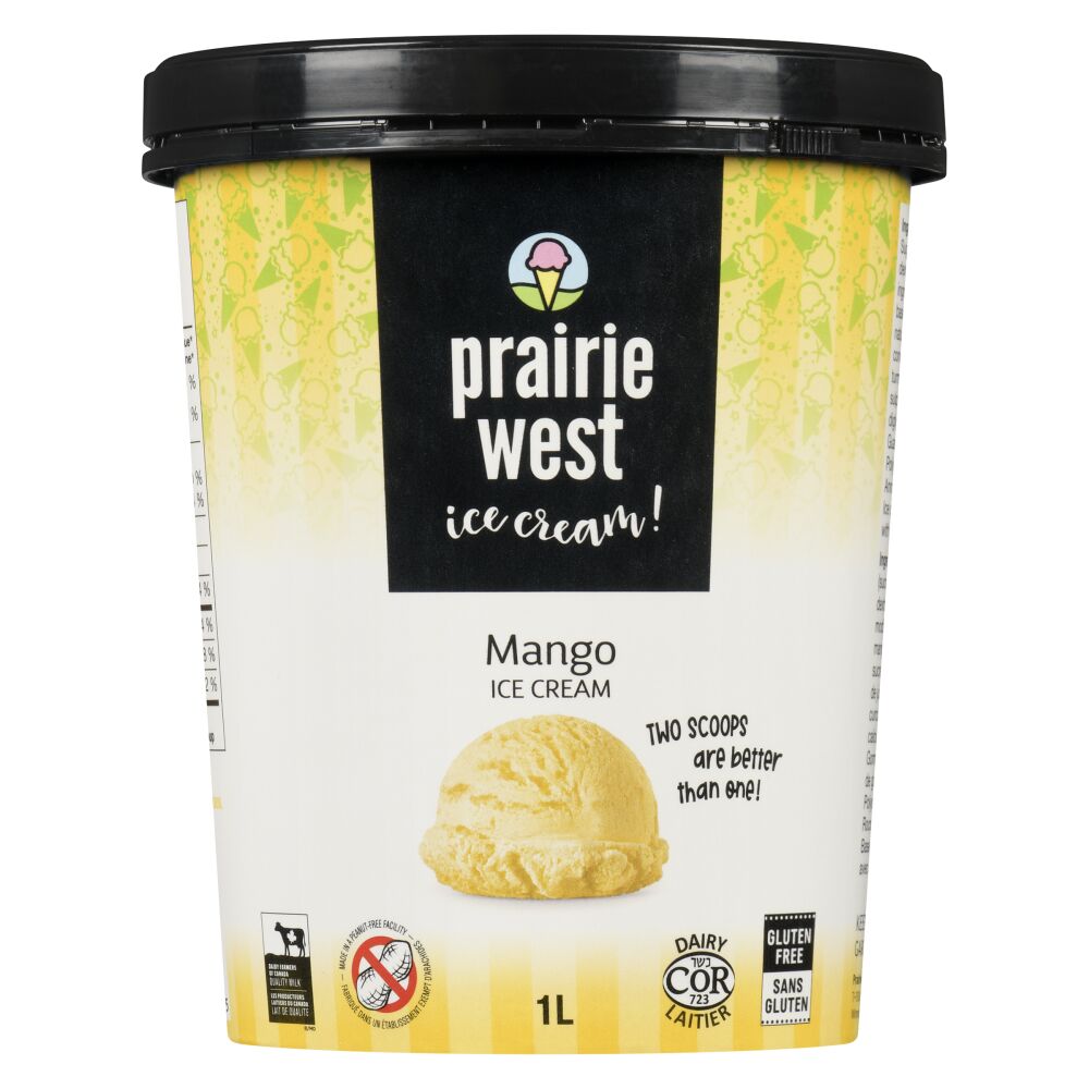 Prairie West Ice Cream! Mango Ice Cream 1L