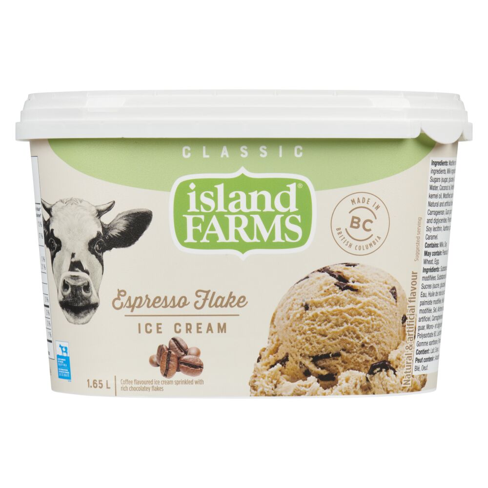 Island Farms Espresso Classic Ice Cream 1.65L