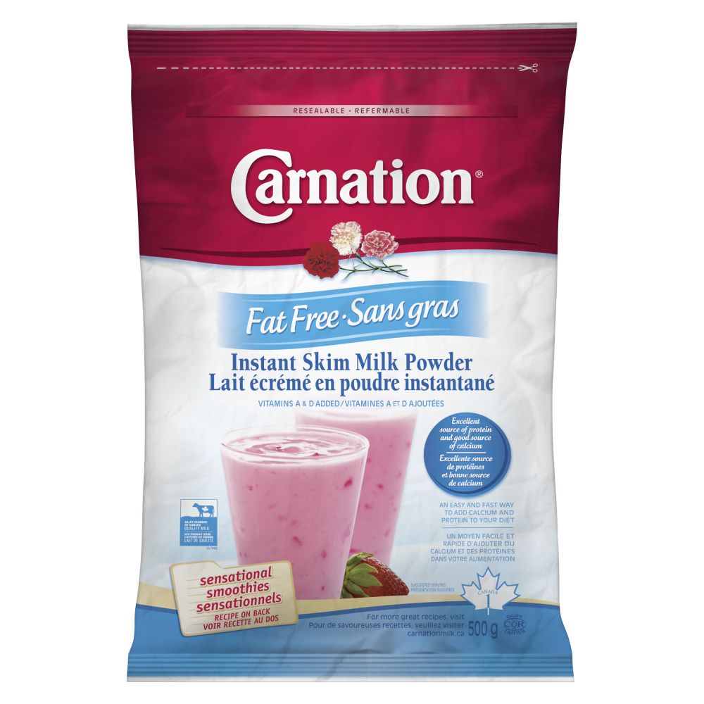 Carnation Fat Free Instant Skim Milk Powder 500g