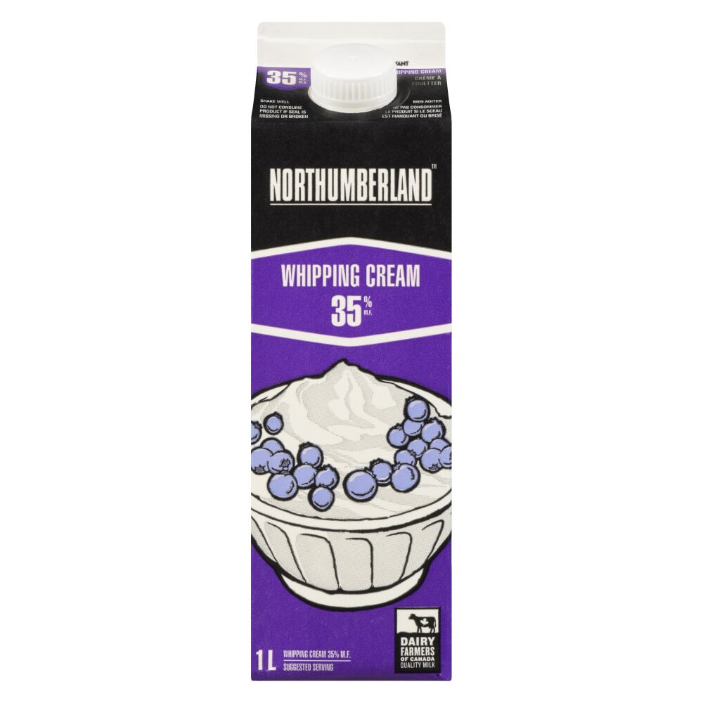 Northumberland Whipping Cream 35% M.F. 1L
