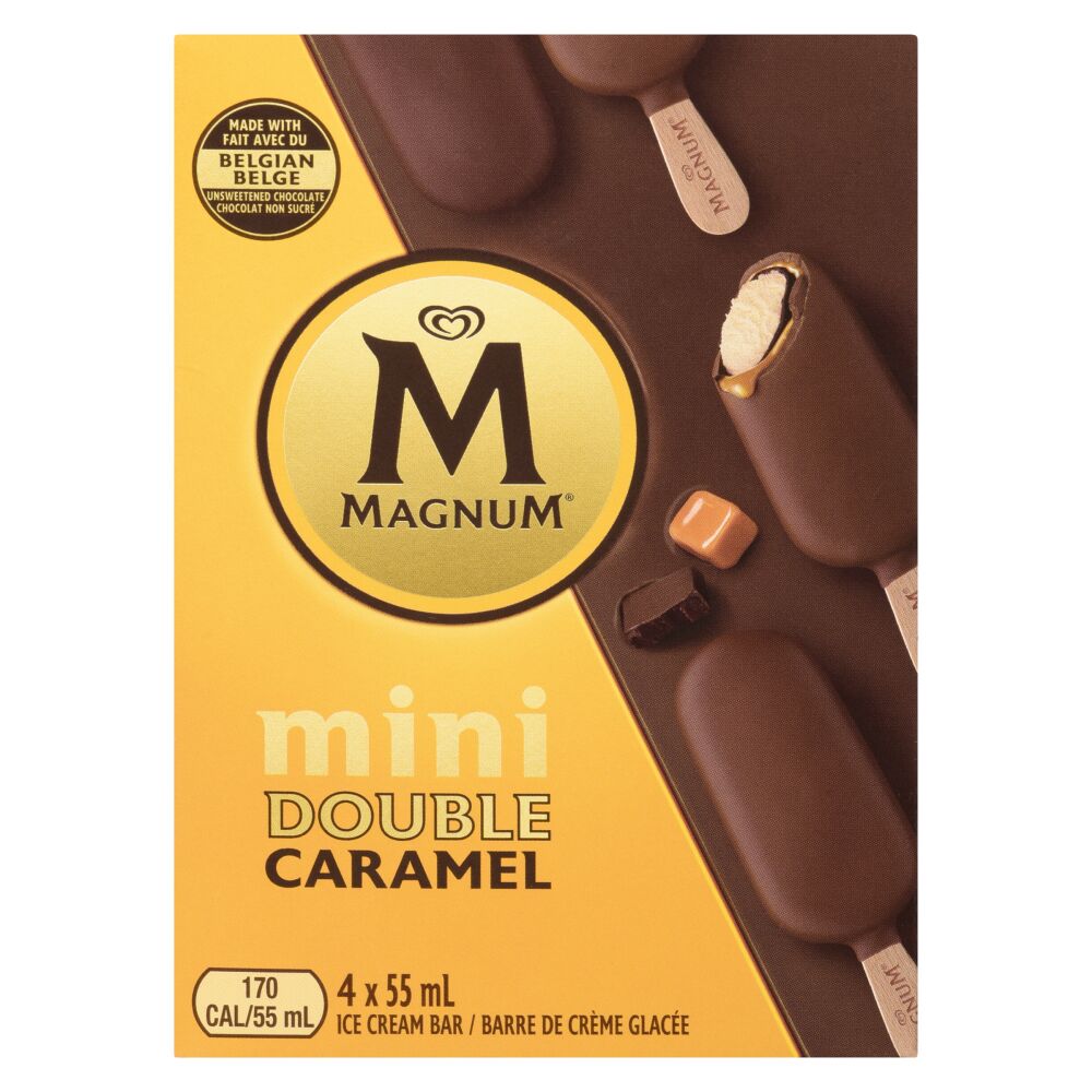 Magnum Mini Double Caramel Ice Cream Bars 4x55ml