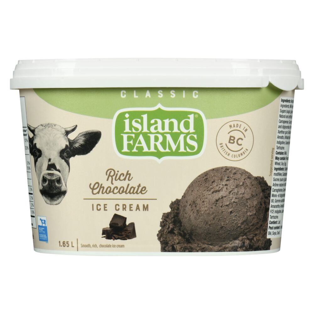 Island Farms Classic Rich Chocolate Ice Cream 1.65L