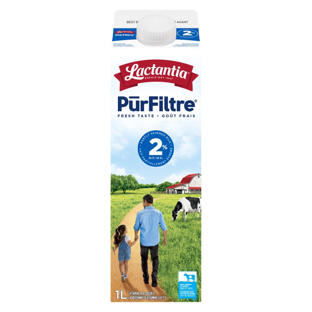 Lactantia Partly Skimmed Milk 2% M.F. 1L