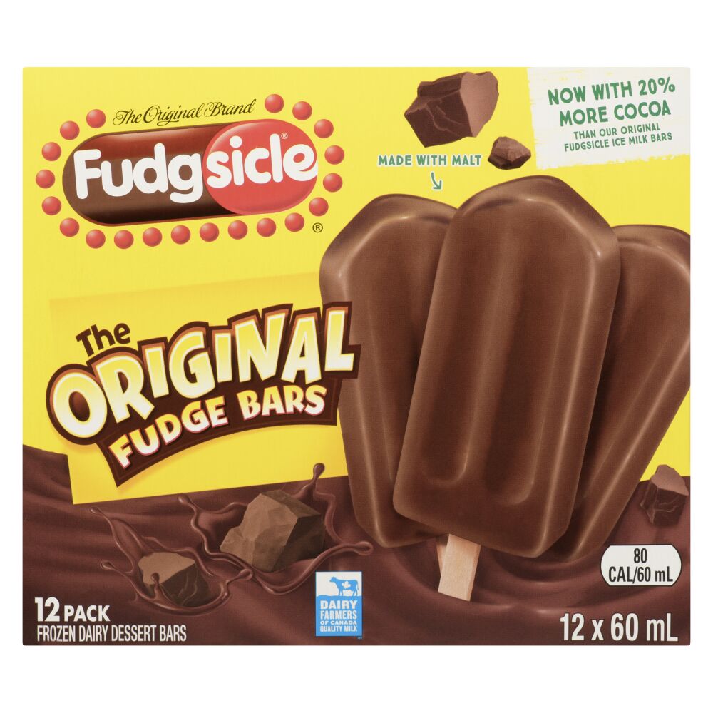 Popsicle The Original Fudge Bars 12x60ml