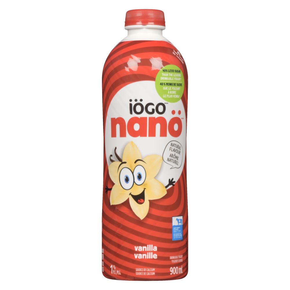 Iögo Vanilla Drinkable Yogurt 1% M.F. 900ml
