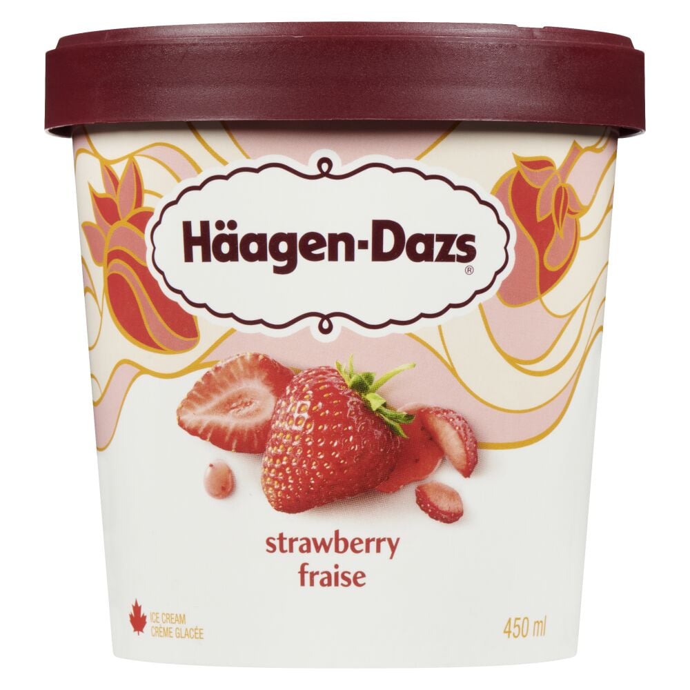 Häagen-Dazs Strawberry Ice Cream 450ml