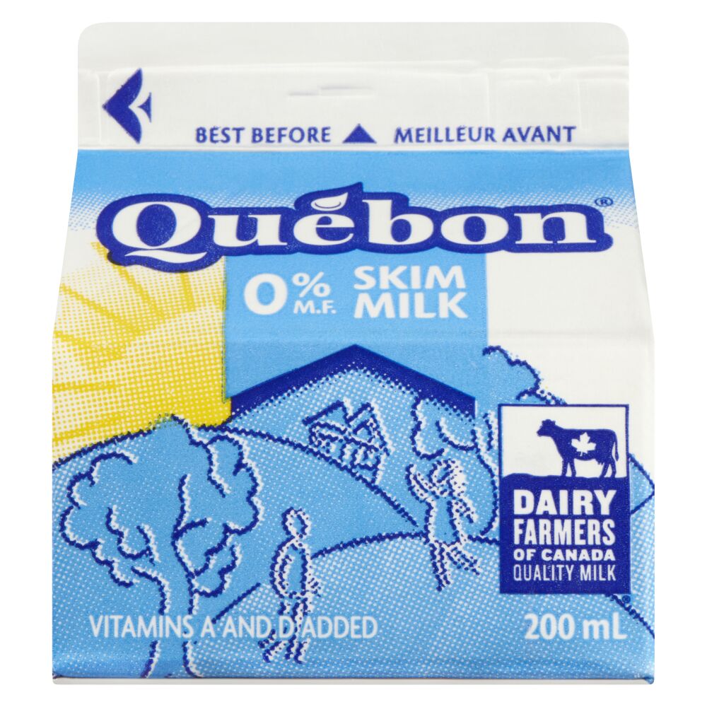 Québon Skim Milk 0% M.F. 200ml