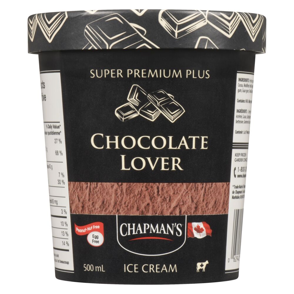 Chapman's Chocolate Lover Super Premium Plus Ice Cream 500ml